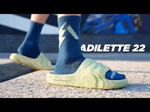 Adidas ADILETTE 22 Slides Review: YEEZY Slide Rip Off?