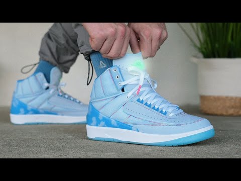 $300 LIGHT UP Shoes?! Air Jordan 2 J BALVIN Review & On Feet