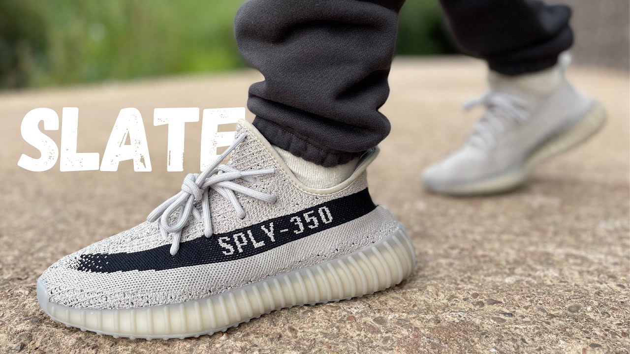 MORE Problems! Yeezy 350 SLATE Review & On Foot
