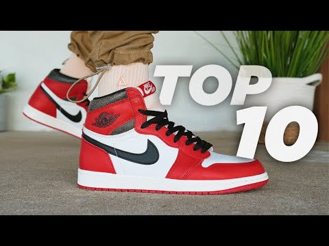 Top 10 AIR JORDAN 1 Sneakers of 2022